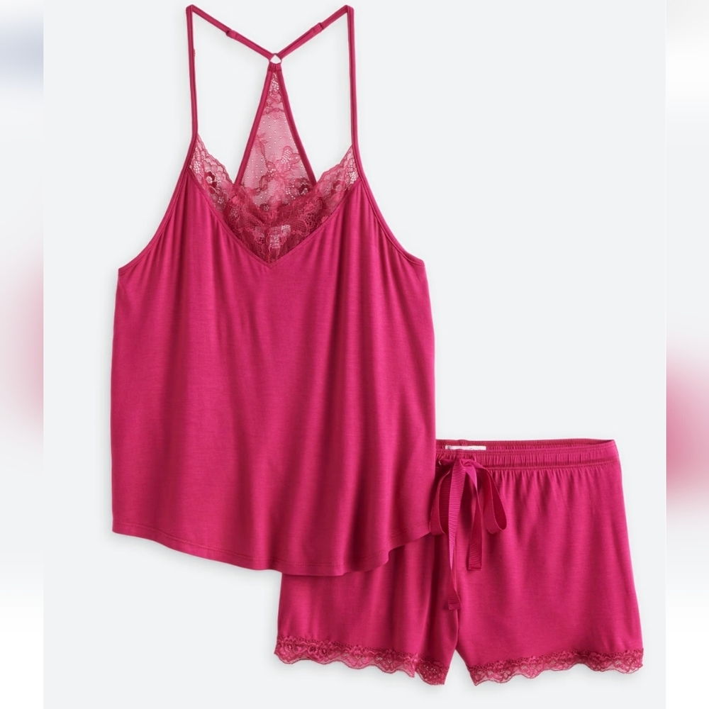 Seeing Stars - Lace Cami Shorts Set